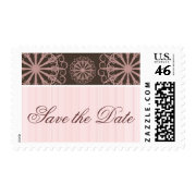 Save the Date Postage Stamp stamp
