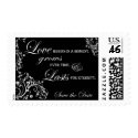 Save the Date Postage Stamp by myhmdbridal Save the Date Postage Stamp