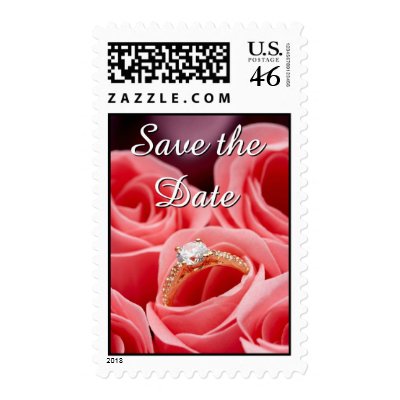 Save the Date postage stamp