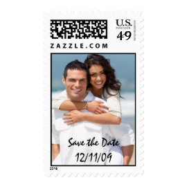Save the Date Postage Stamp