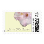 Save The Date Postage Stamp - Tropical Hibiscus