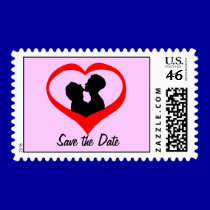 Save the Date Postage Stamps stamps
