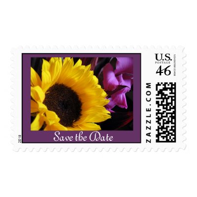 Save the Date Postage Stamps