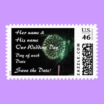 Save the Date - postage stamps by Horseshoes3 Save the Date - postage stamps