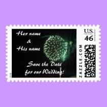 Save the Date - postage stamps by Horseshoes3 Save the Date - postage stamps