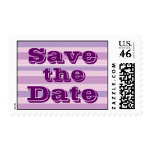 Save The Date Postage Stamps