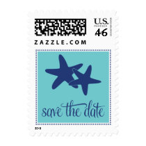 Save the Date Postage with Starfish
