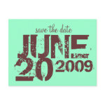 Save the Date Postcard