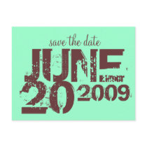 Save the Date postcards