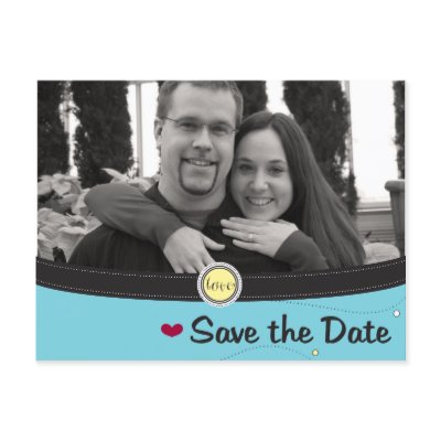 Save the Date Postcard