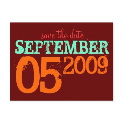 Save the Date Postcards