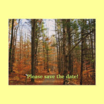 Save the date postcard