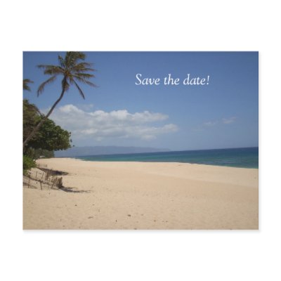 Save the date! post card