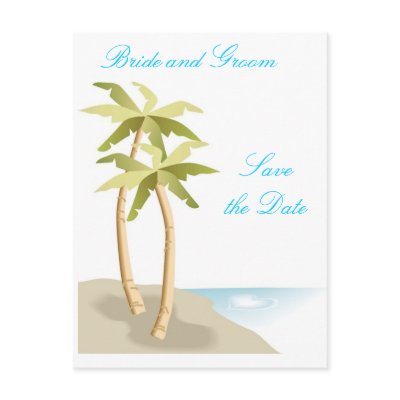 Save the Date Postcard