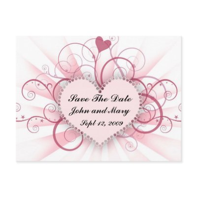 Save The Date Post Card