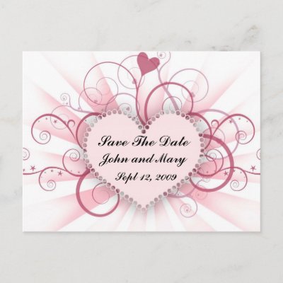 Save The Date postcards