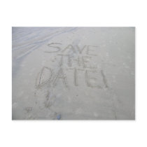 Save the date postcard