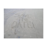Save the date postcard