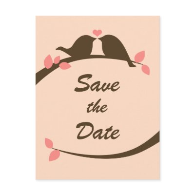 Save the Date Postcard
