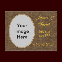 Save the Date POSTCARD postcards