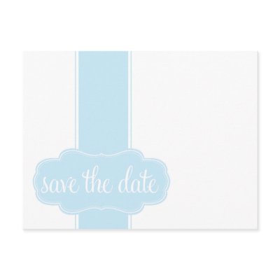 Save the Date Postcard