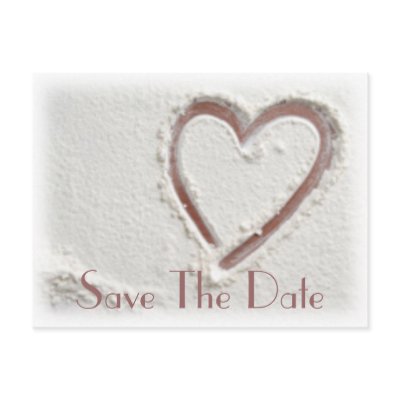 Save The Date Post Cards