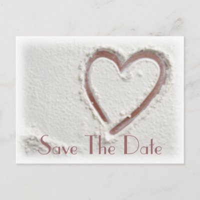 Save The Date postcards