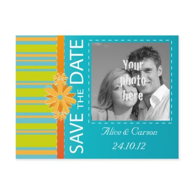 Save the date postcard