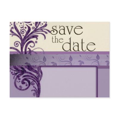Save the Date Postcard