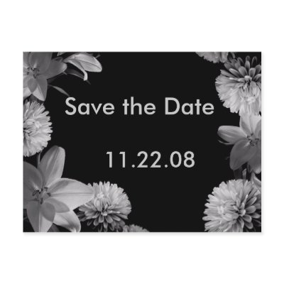 Save the Date Post Card