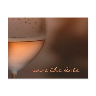 Save the date postcard