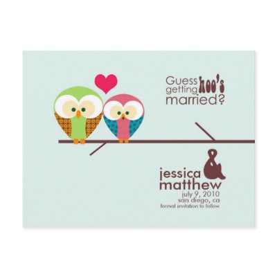 Save the Date Postcards
