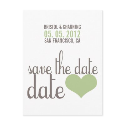 SAVE THE DATE Postcard