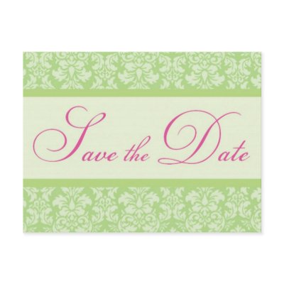 Save the Date postcard