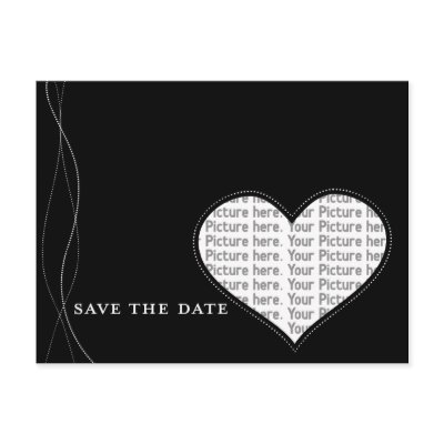 Save the Date Postcard Postcard