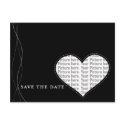 Save the Date Postcard
