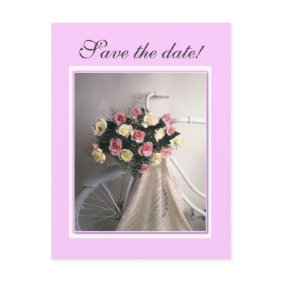 Save the date! postcard