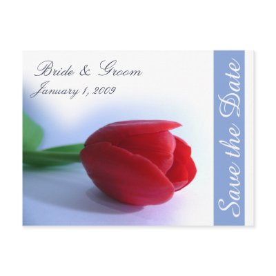 Save The Date Postcard