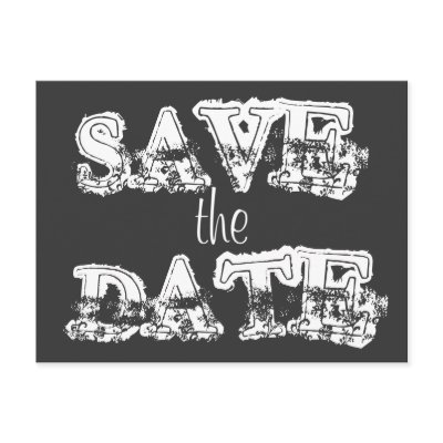 Save the Date Post Card
