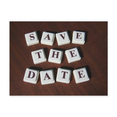Save the Date Postcard