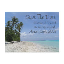 Save The Date Postcard