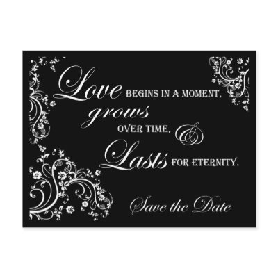 Save the Date Postcard