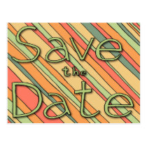Save the Date postcard postcards