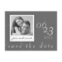 Save the Date Postcard Photo 04 by darmanddesigns Save the Date Postcard Photo 04