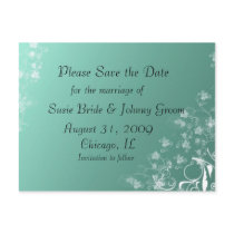 Save the Date Postcard with Photo Template