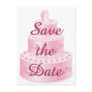 Save the Date postcards postcard