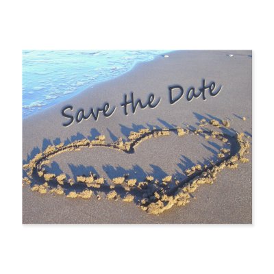 Save the Date postcards
