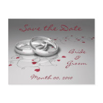 Save the Date postcards by PMCustomWeddings Save the Date postcards