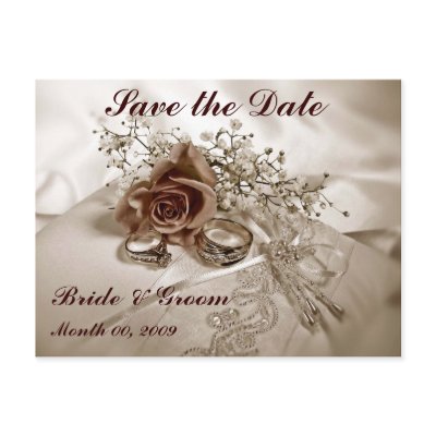Save the Date postcards