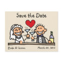 Save the Date postcards by wedding_tshirts Save the Date postcards